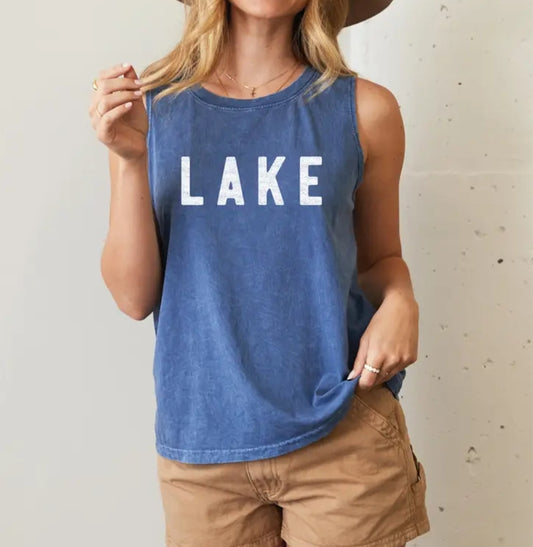 Lake Mineral Graphic Tank!