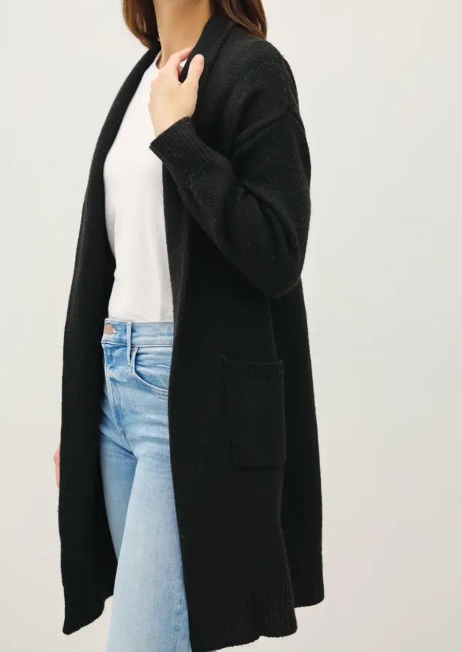 Long Oversize Cut Duster