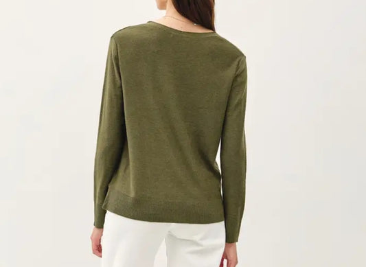 Classic Lightweight V-Neck Knit Sweater