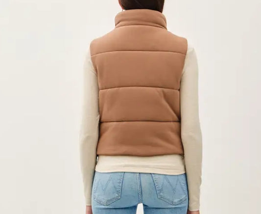 Puffer Vest with Zipper