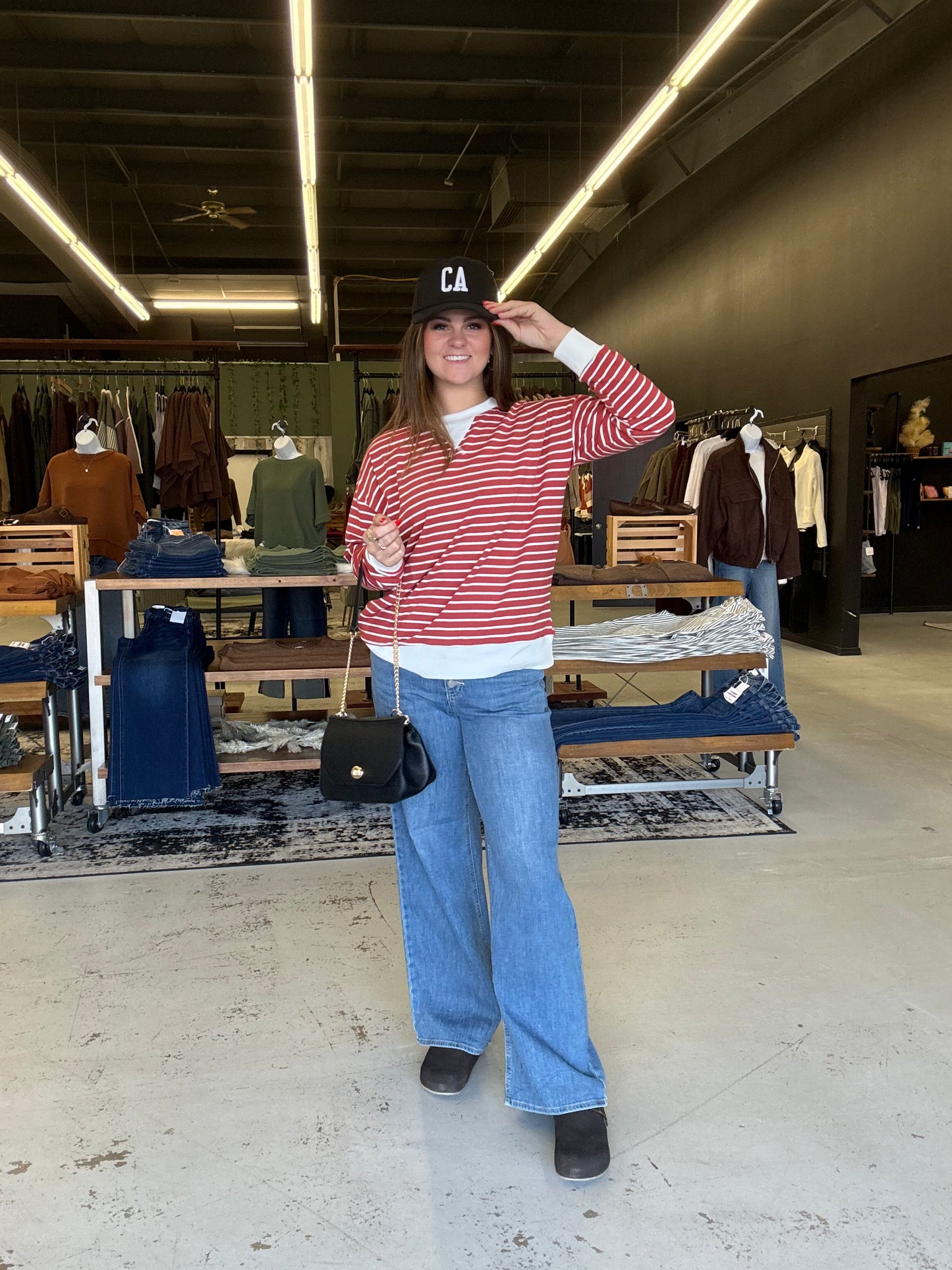 Sideline Stripe Pullover
