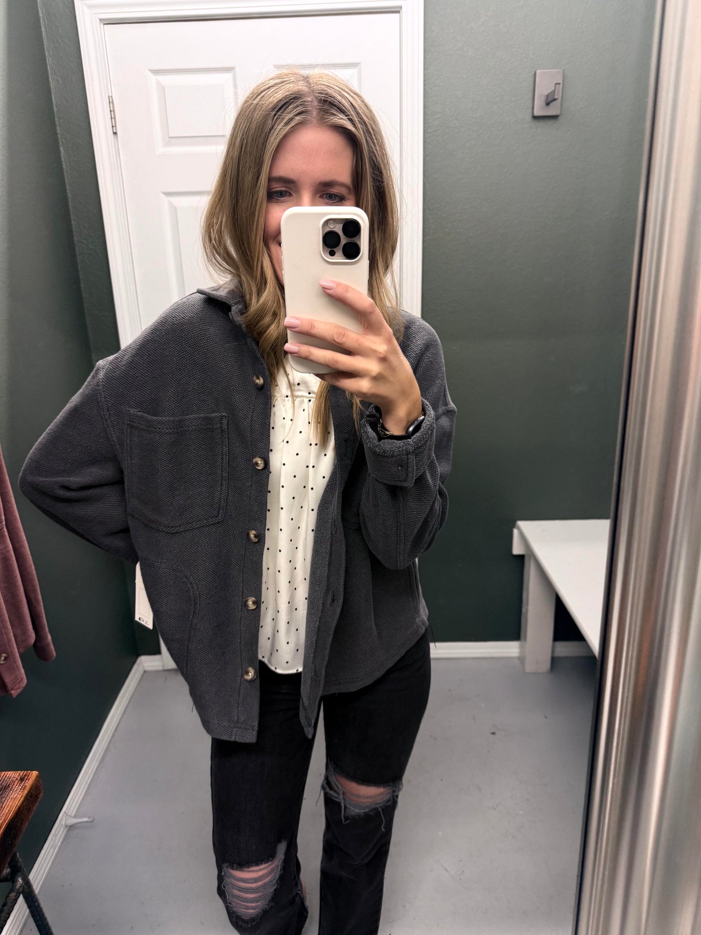 Charcoal Ridge Shacket