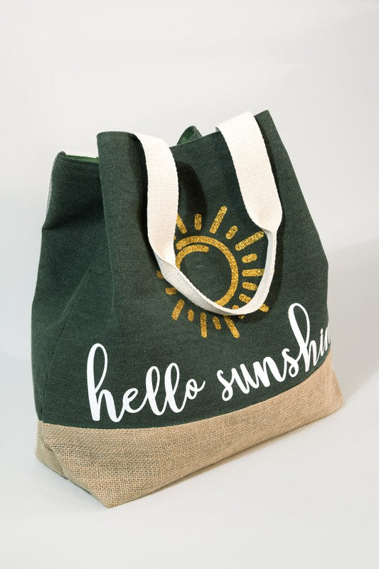Hello Sunshine Tote Bag!