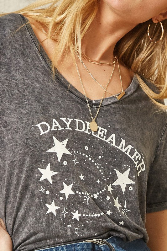 Mineral Washed Vintage Daydreamer Graphic Tee
