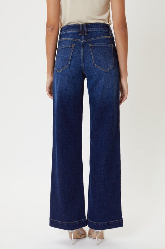 Kan Can High Rise Wide Leg Jeans !