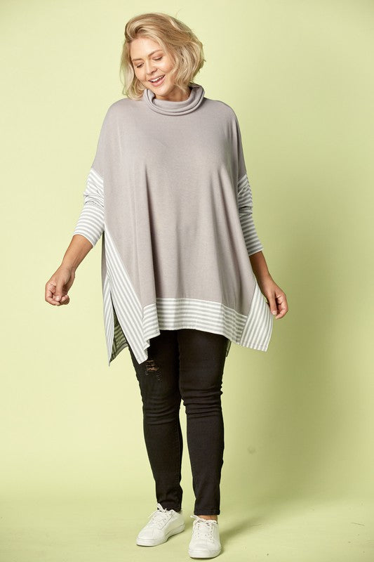 Oversized Sweater In Curvy Style!