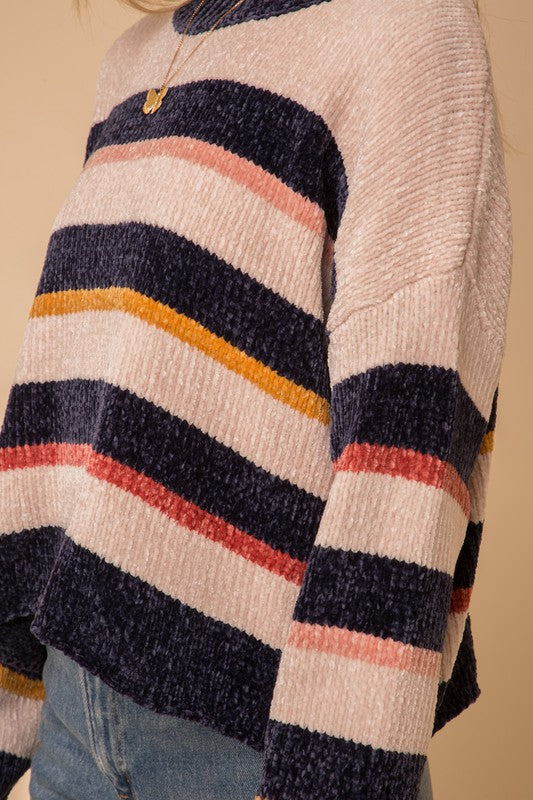 Multi Color Chenille Sweater!