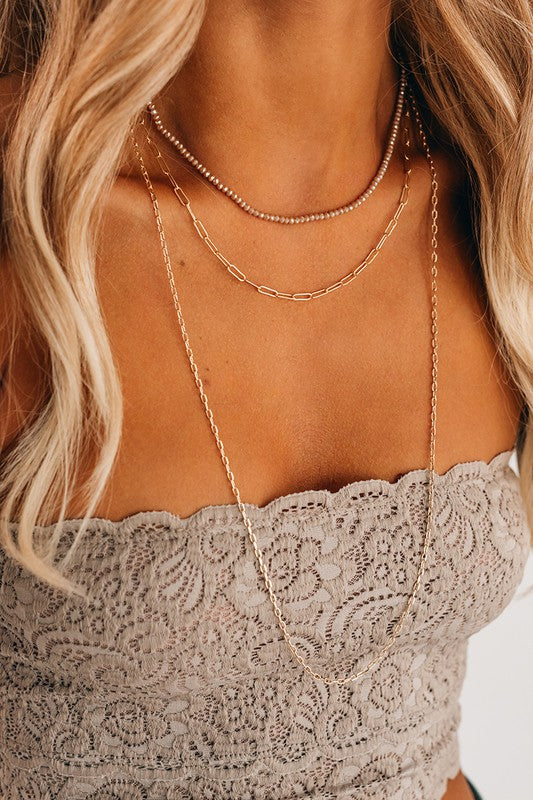 Gold/rose gold necklace!