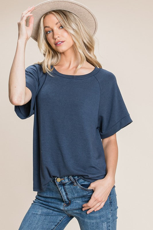 Soft Knit Relaxed Fitting Top!