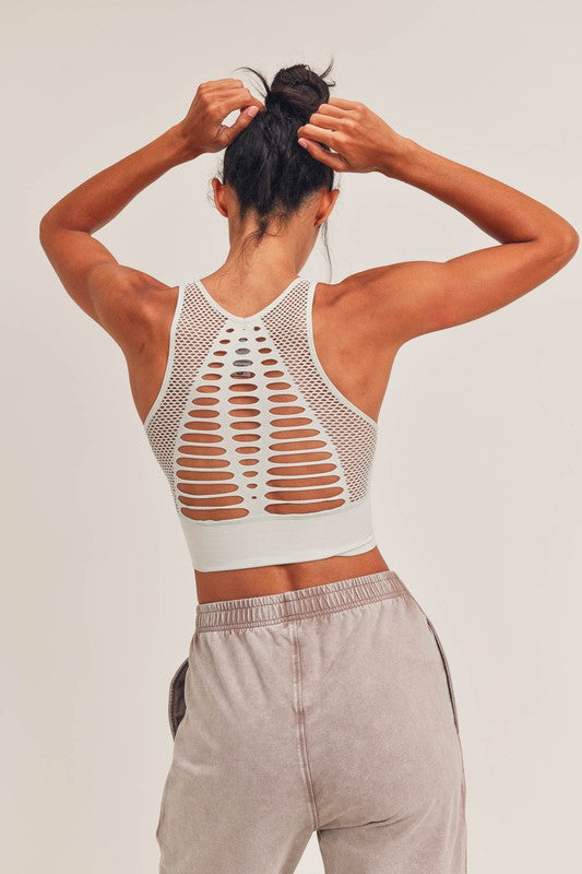 Laser Cut Seamless Sports Bra!