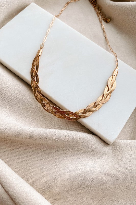 Gold Dainty Paperclip Chain