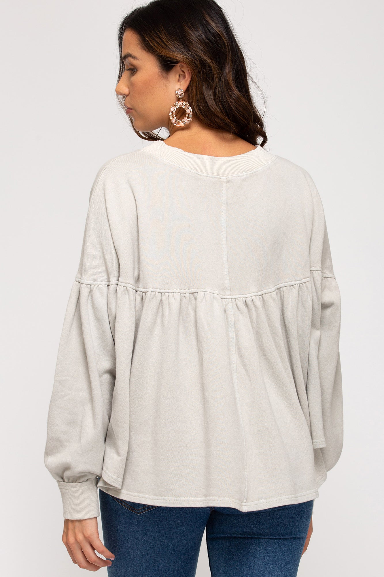 Long Sleeve Dressy Top!