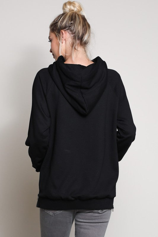 Long Sleeve Hoodie With Pockets!