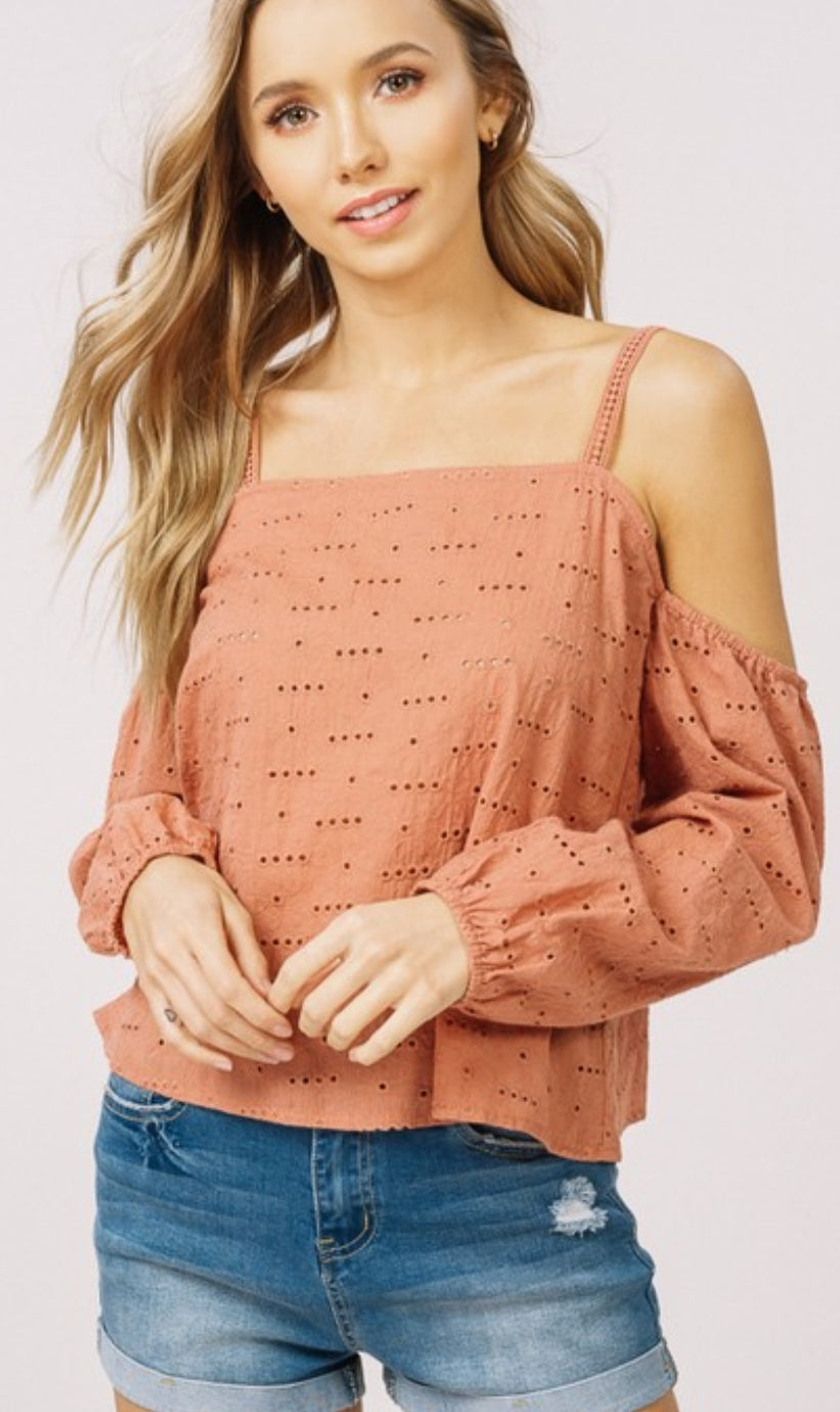 Sunny Dayz Off The Shoulder Top!
