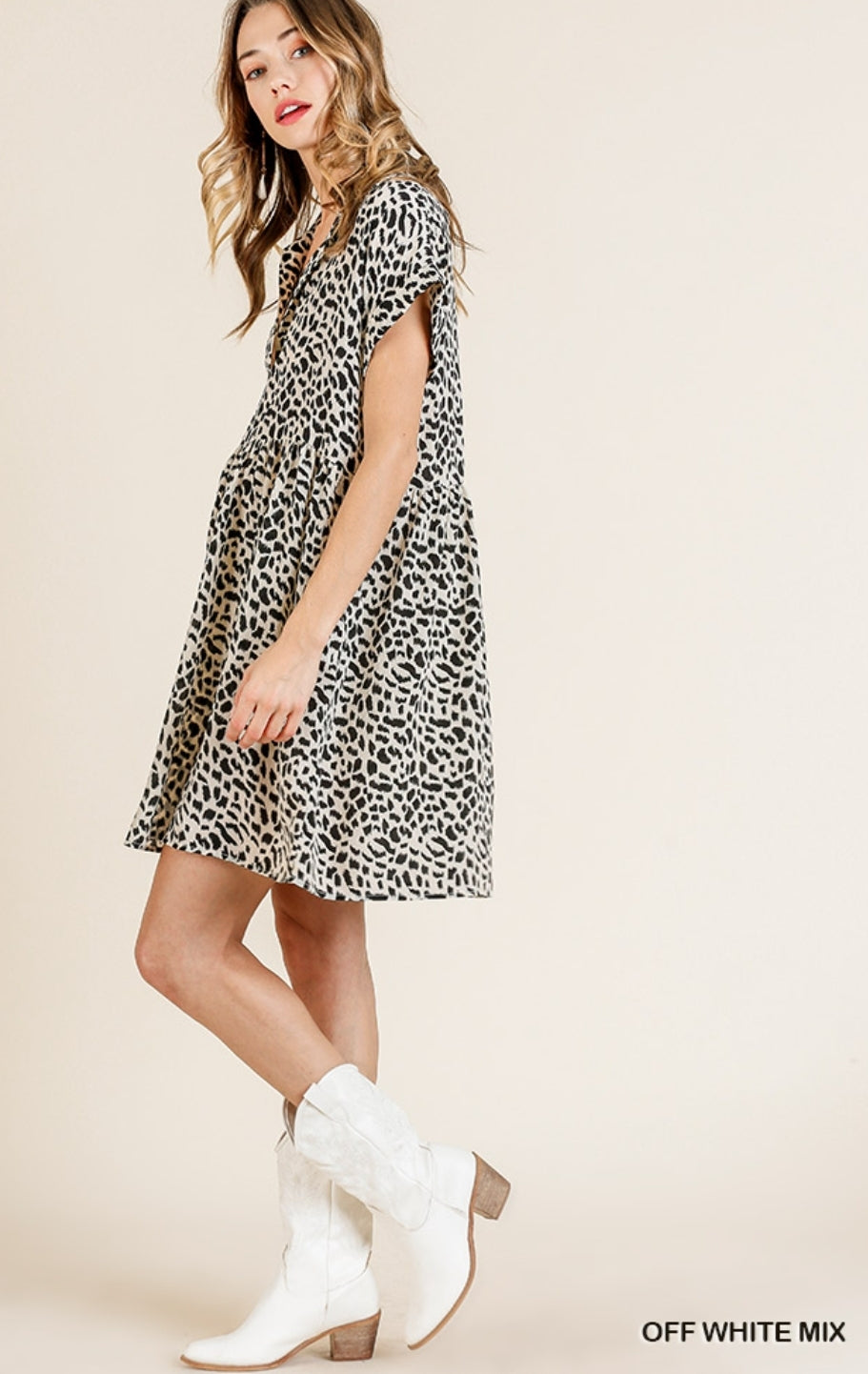 Short Leopard Dress!